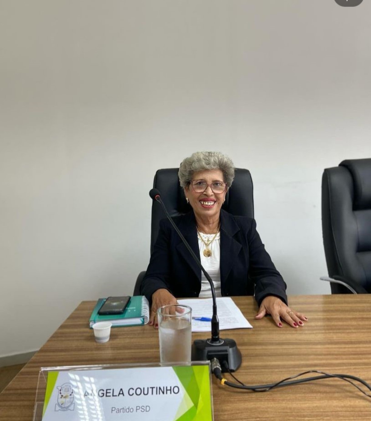 Foto do vereador(a) Angela Maria Coutinho Pereira